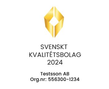 Svenskt Kvalitétsbolag 2024